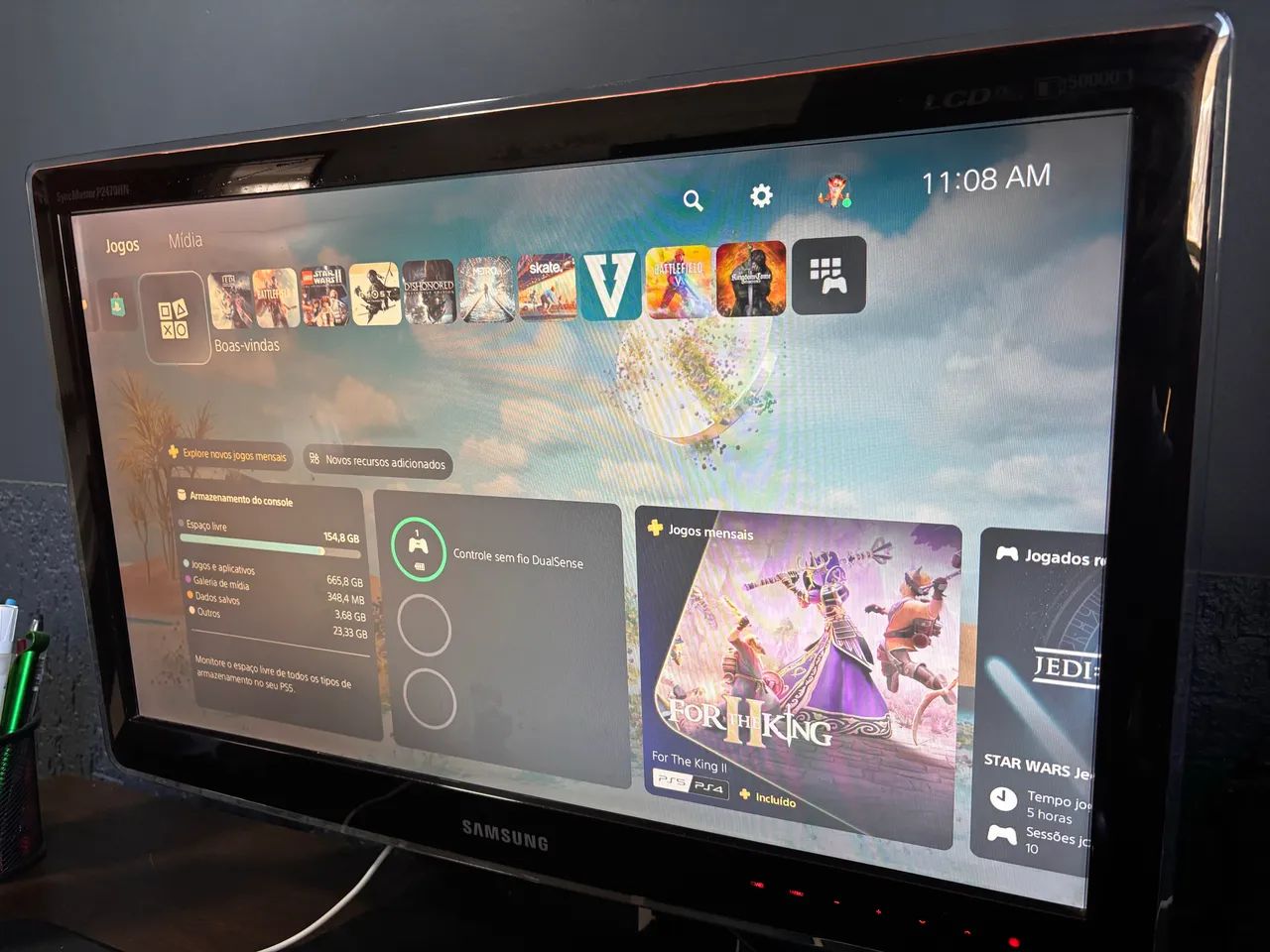 Monitor/TV Samsung 24 Polegadas 60hz - Foto 3