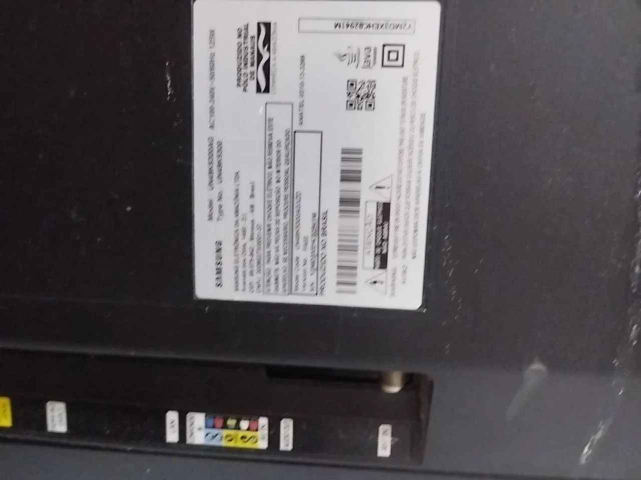 tv Samsung 50 polegadas com defeito 