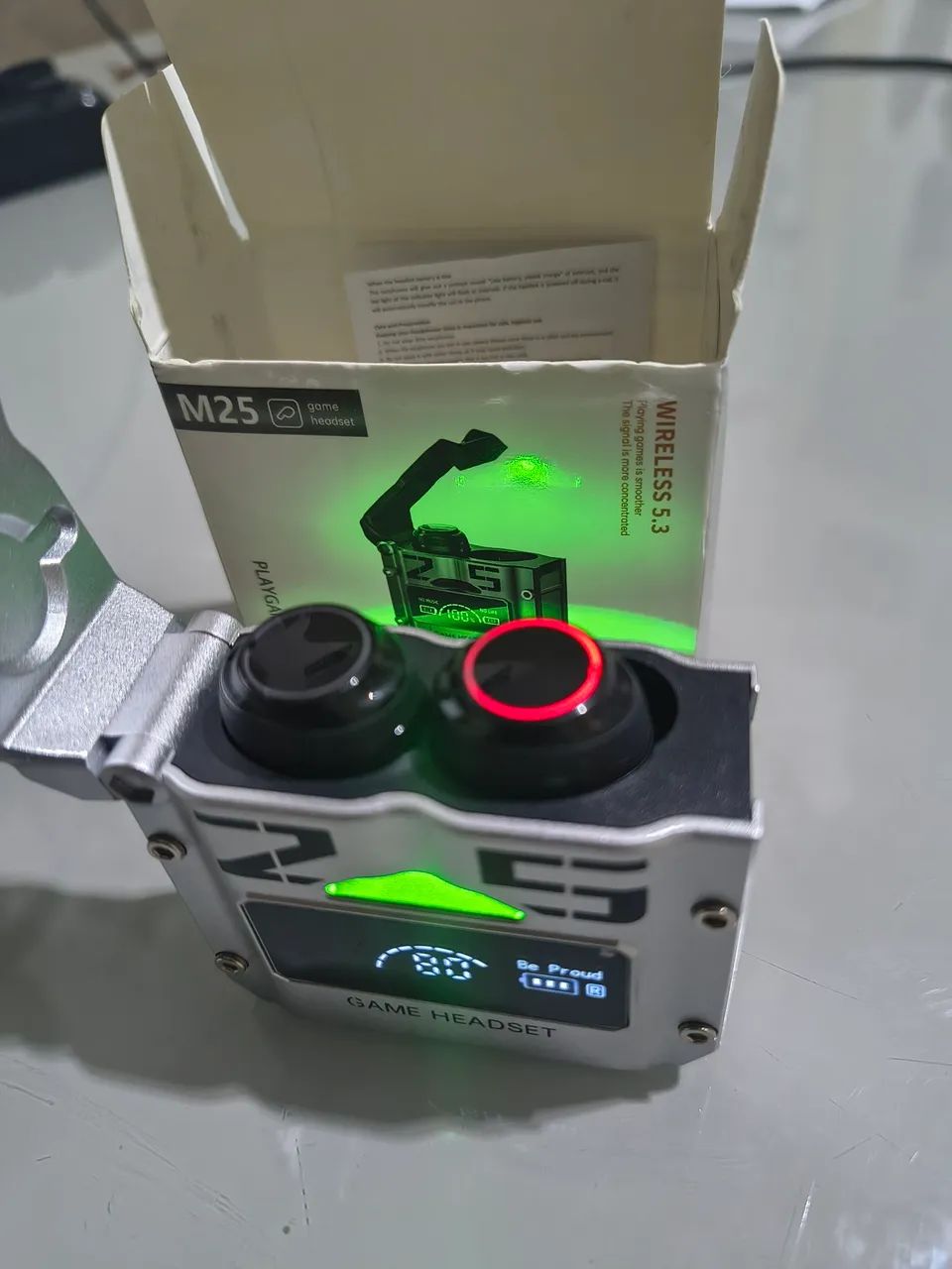 Fone de ouvido bluetooth 