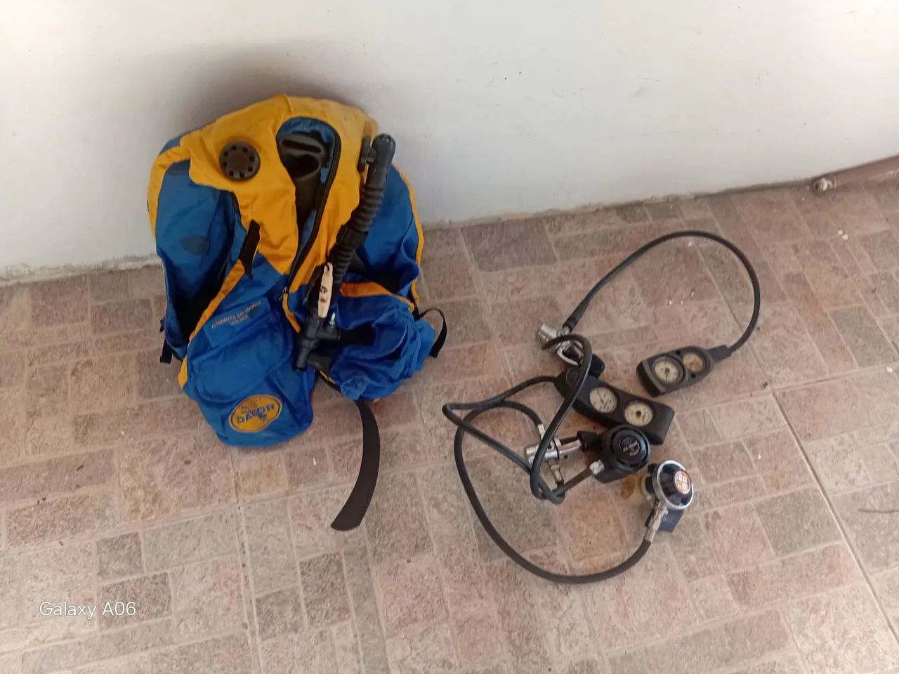 Materiais de mergulho