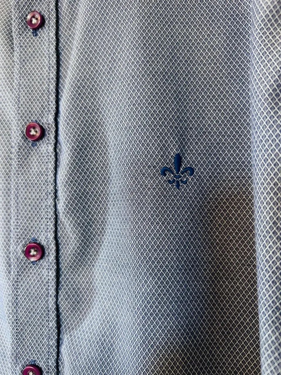 Camisa Dudalina Cinza - Foto 4