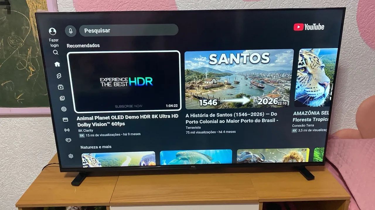 Tv smart TCL 4k Android 43 polegadas  - Foto 4