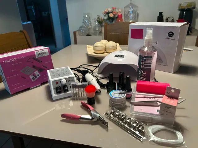 Kit Nails design (acompanha brinde de 4 esmaltes de gel)