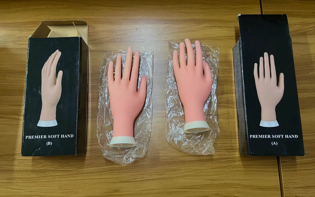 Suporte para Mãos e Mão de Treino Nail Designer - Foto 4