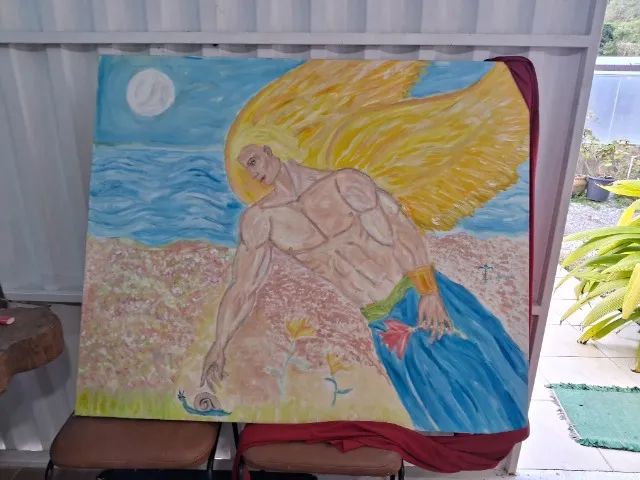O anjo da Lua, Adriano Correa Nepomuceno teólogo.