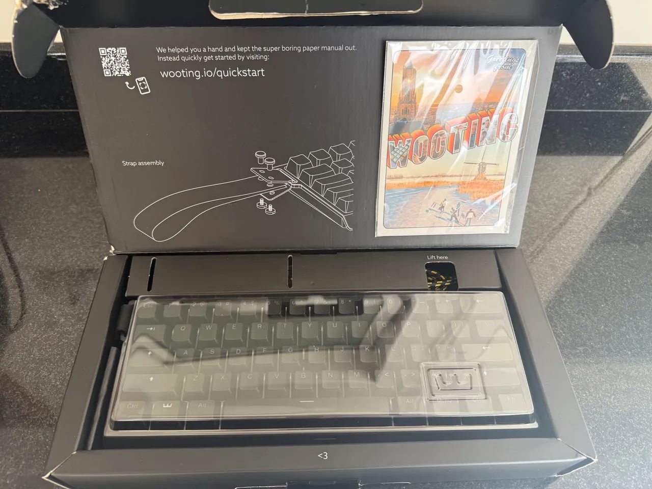 wooting 60he + wrist rest - Foto 5