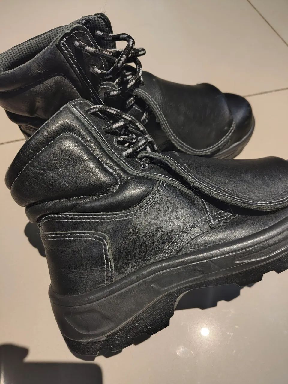Bota EPI 36 luvas eletricista 