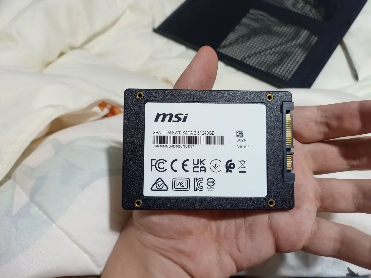 Ssd Sata 240gb msi - Foto 2