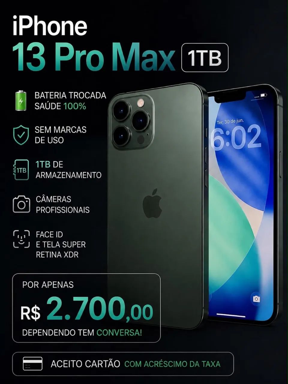 Vendo iPhone 13 Pro Max  - Foto 3
