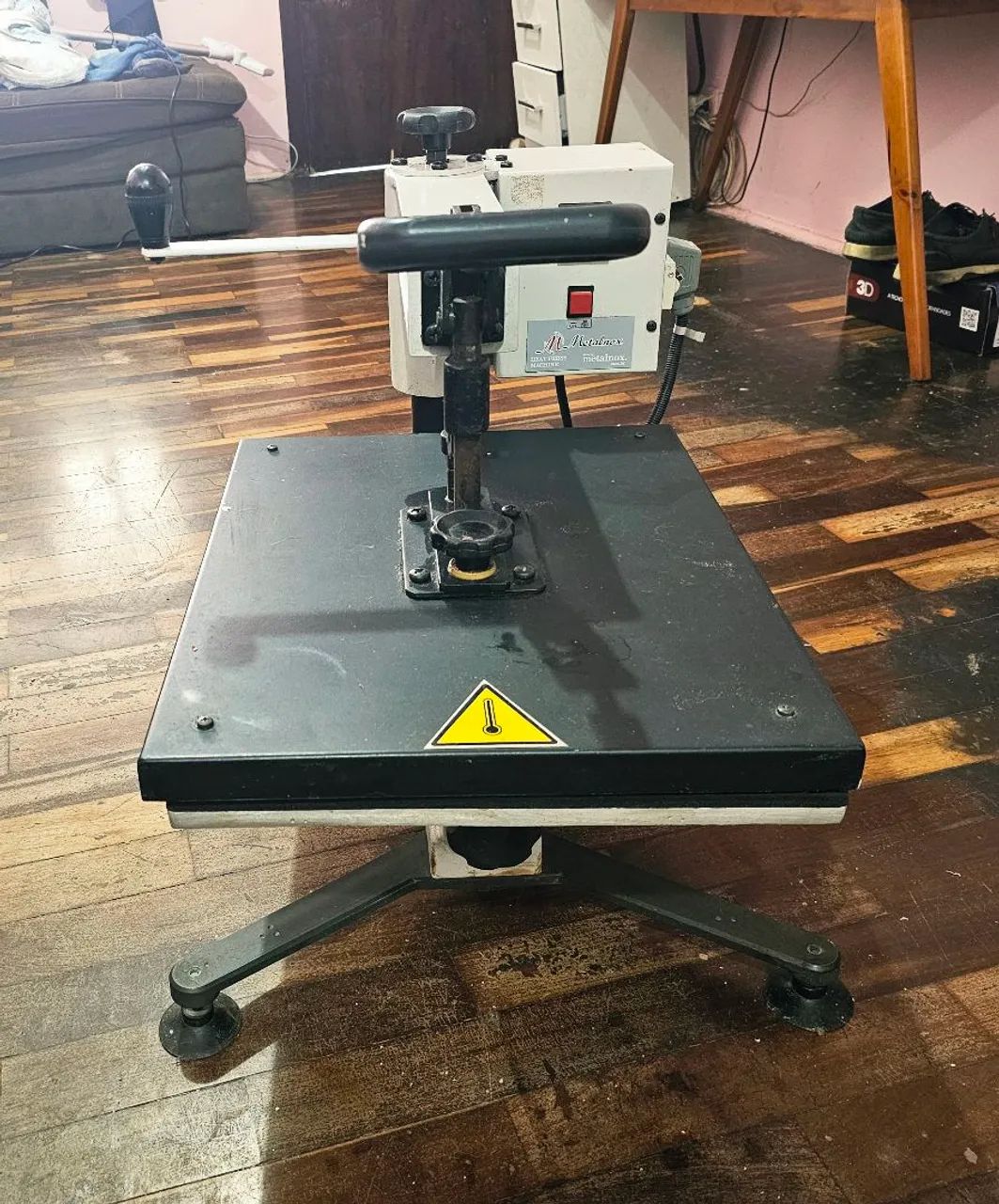 Prensa Térmica Transfer Metalnox ELI 110V - Foto 2