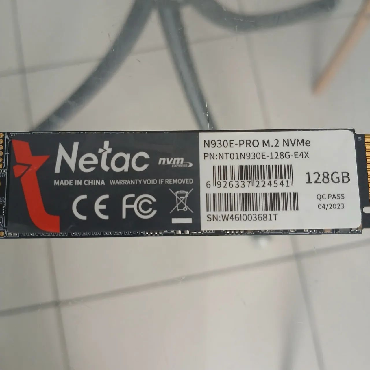 SSD NVME 128gb  - Foto 2