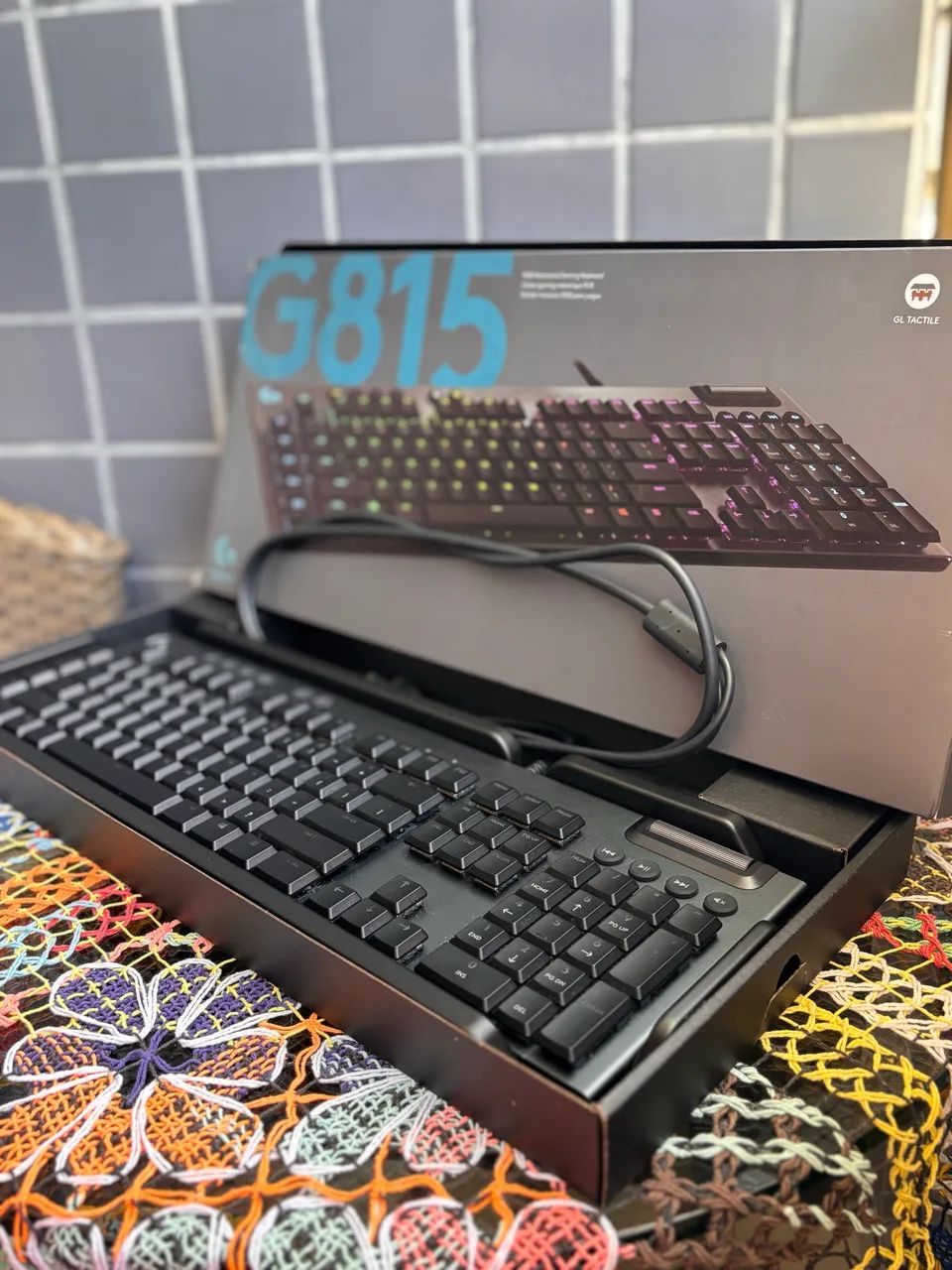 Teclado Logitech G815 RGB - Foto 4