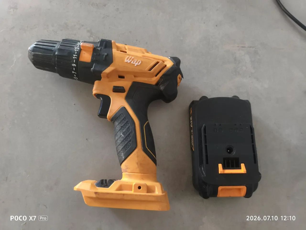 Vendo ou troco parafusadeira Wap 21v - Foto 2
