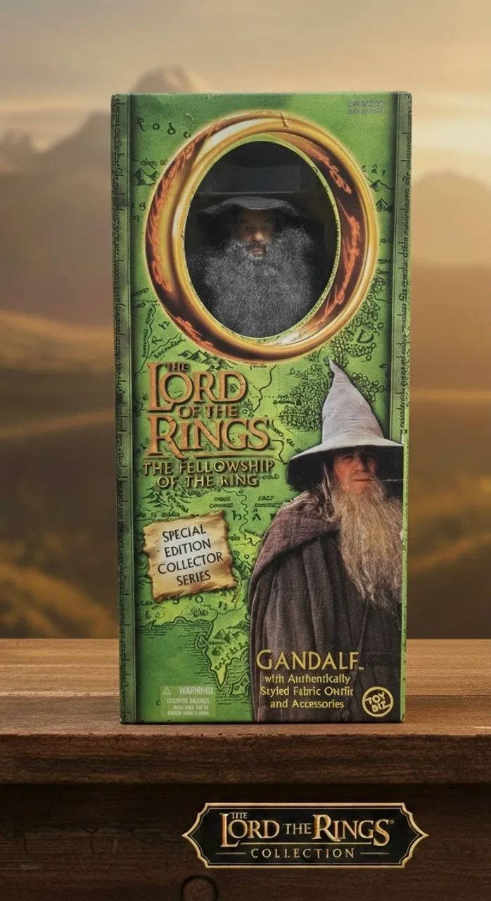 Gandalf o Cinzento Toy biz 1/6 Edição especial - Hobbies e