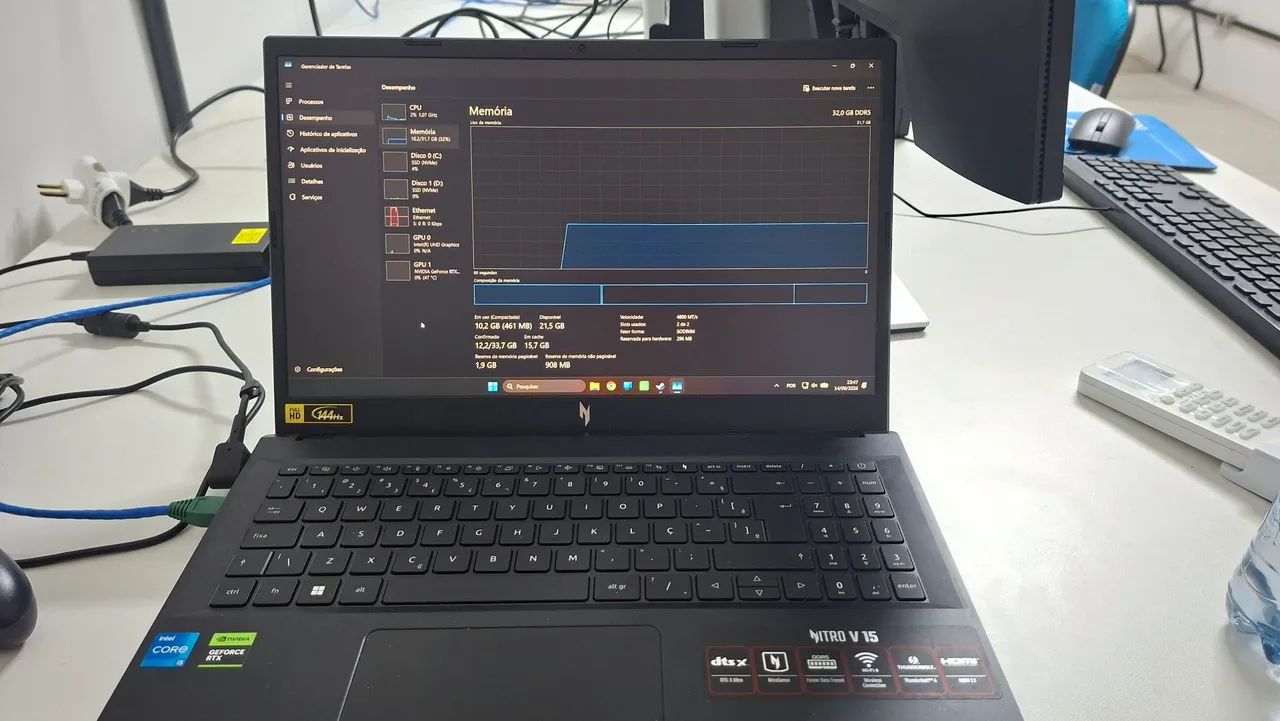 Acer nitro v15 tunado