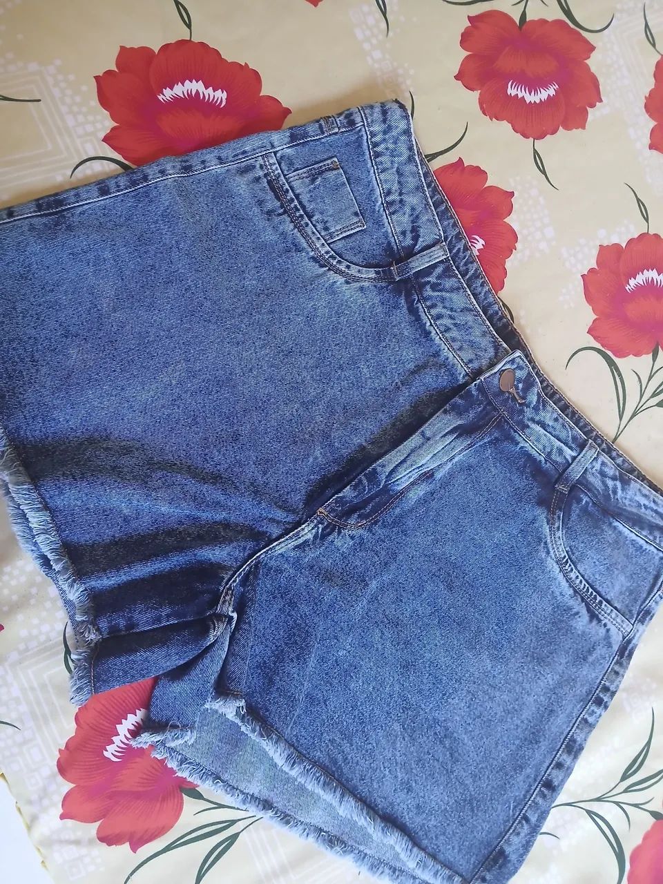 Shor e saia jeans  - Foto 4