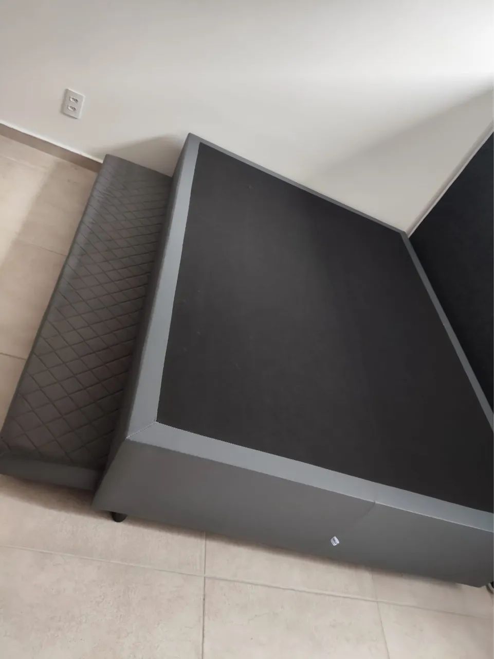 CAMA BASE BOX CASAL + CAMA AUXILIAR!