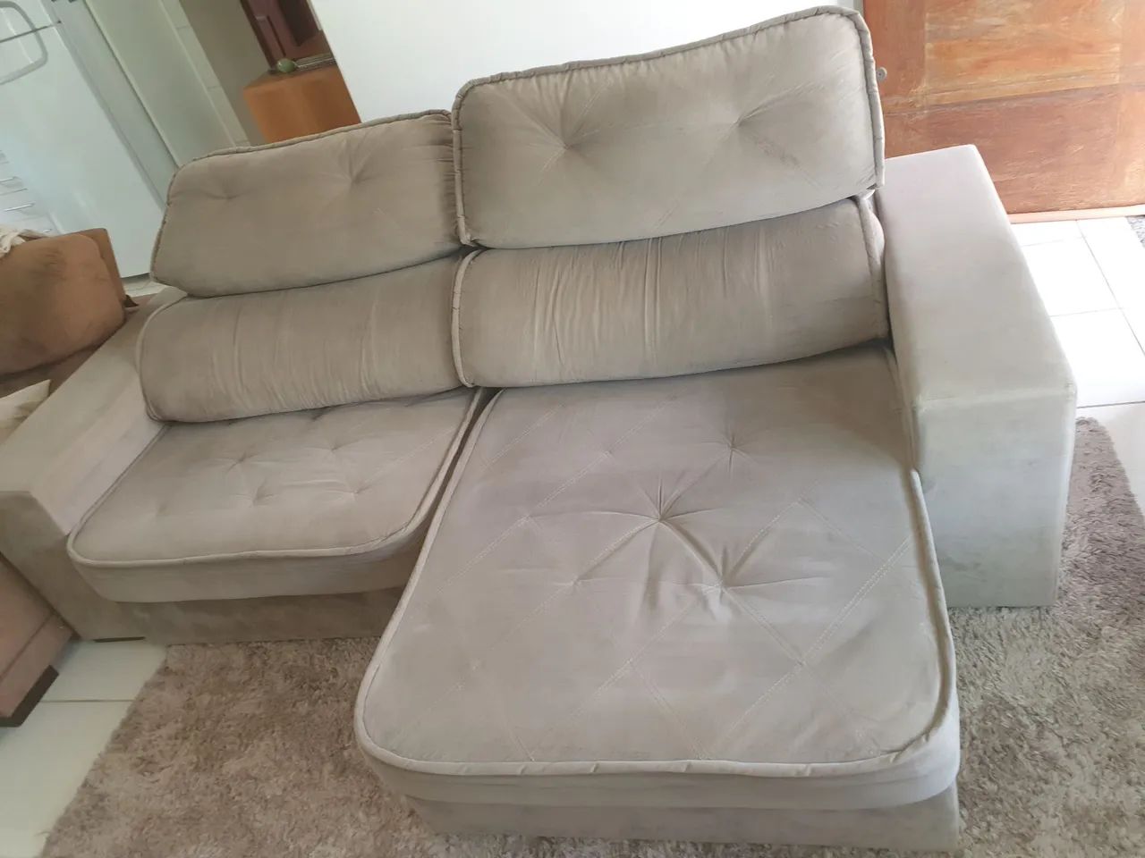 Sofa com chaise 2.50 por 1,70