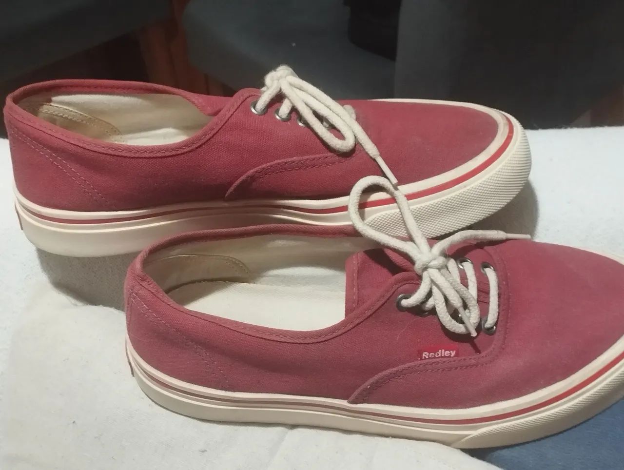 Tênis Redley Vermelho 41 - Foto 2
