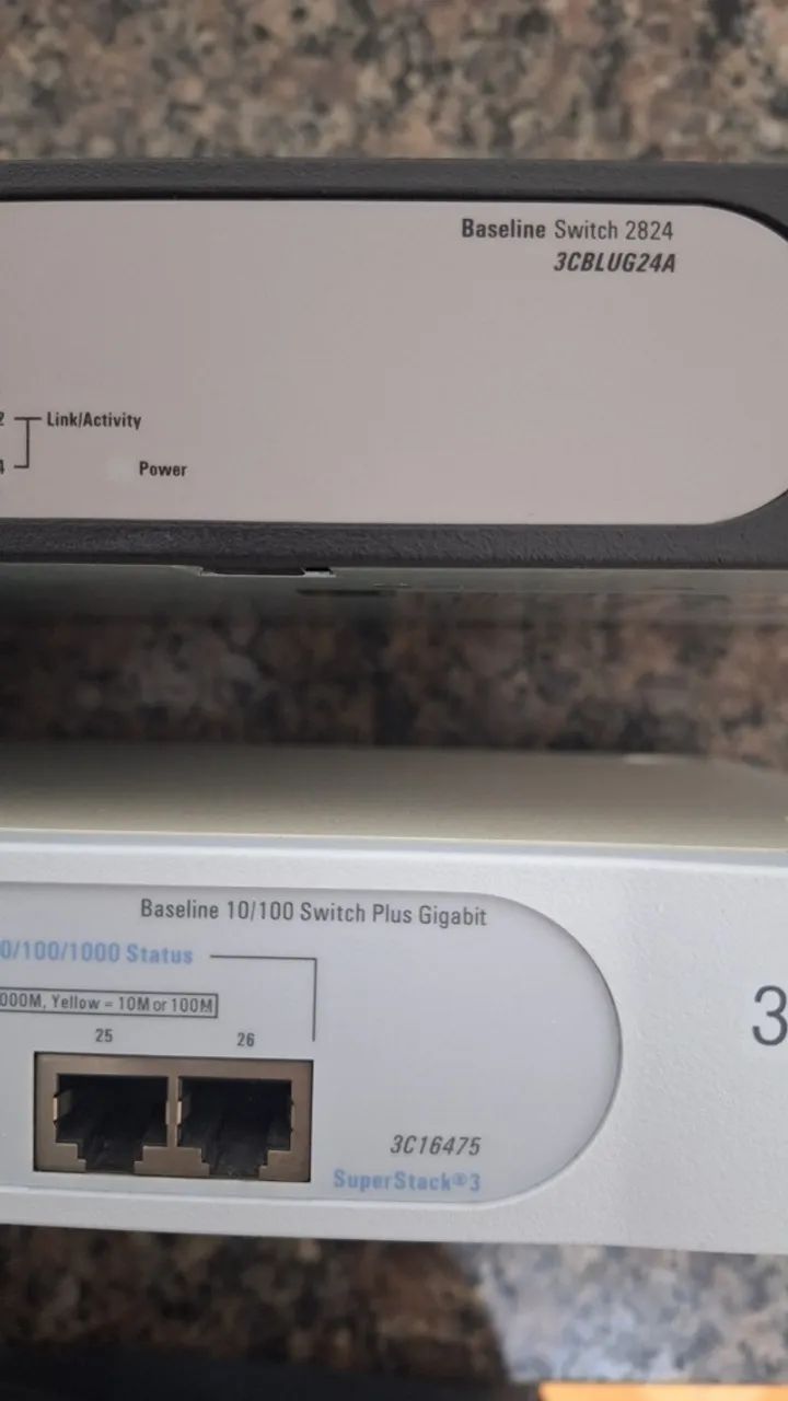 Switchs 3CBLUG24A e 3C16475 - Foto 4