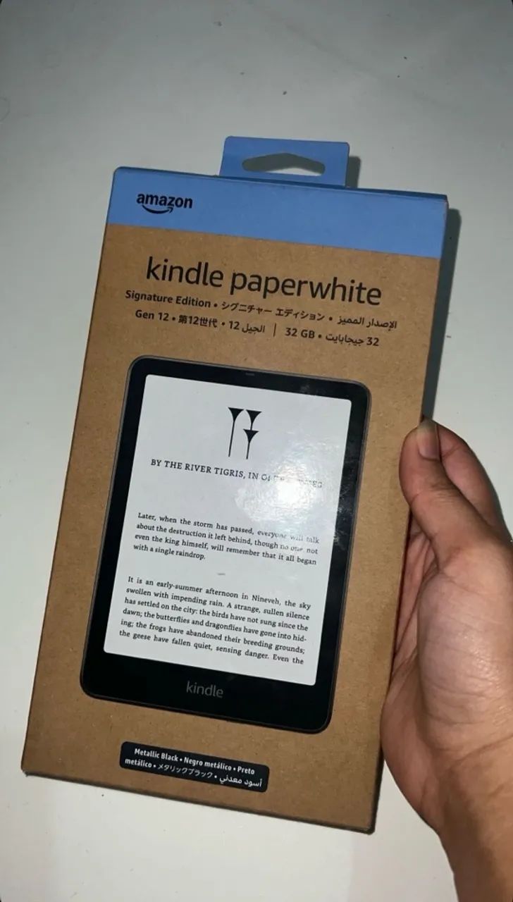 Kindle Paperwhite 12ª geração 