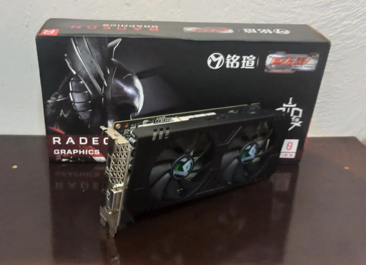 PLACA DE VIDEO RX580 8GB 2048SP - 256BITS - MAXSUN - Foto 4