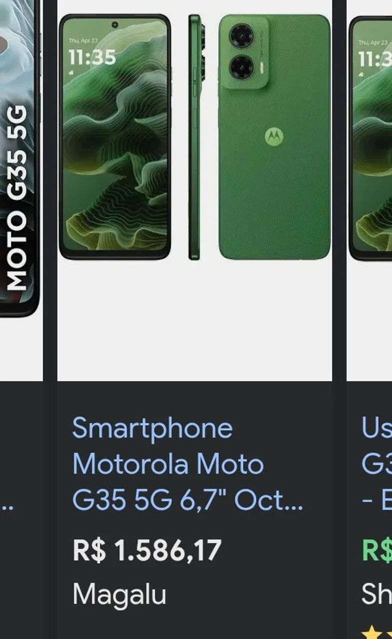Moto G35 trocar em IPhone 11