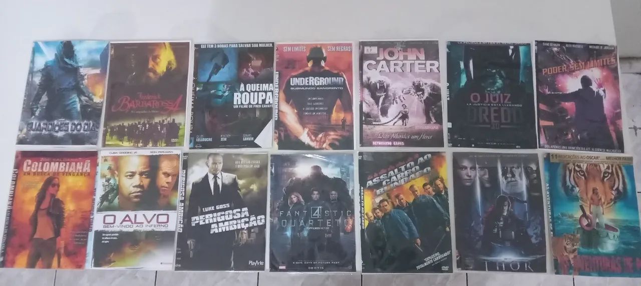 Lote com 302 DVDs de Filmes - Foto 2