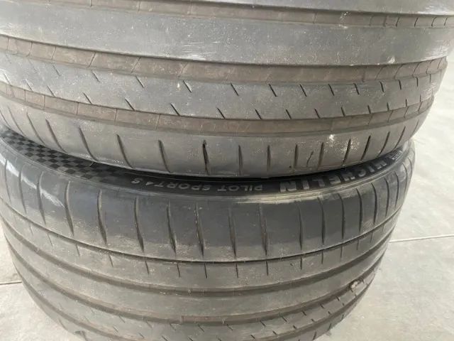 PNEUS 265/35 R21 ORIGINAL MICHELIN PILOT SEMI NOVO 02 UNIDADES - Foto 4