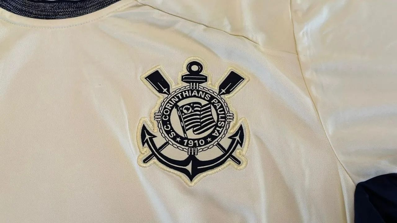 CORINTHIANS 23/24 - AMARELA - CAMISA III - NACIONAL PREMIUM - NOVAS!  - Foto 5