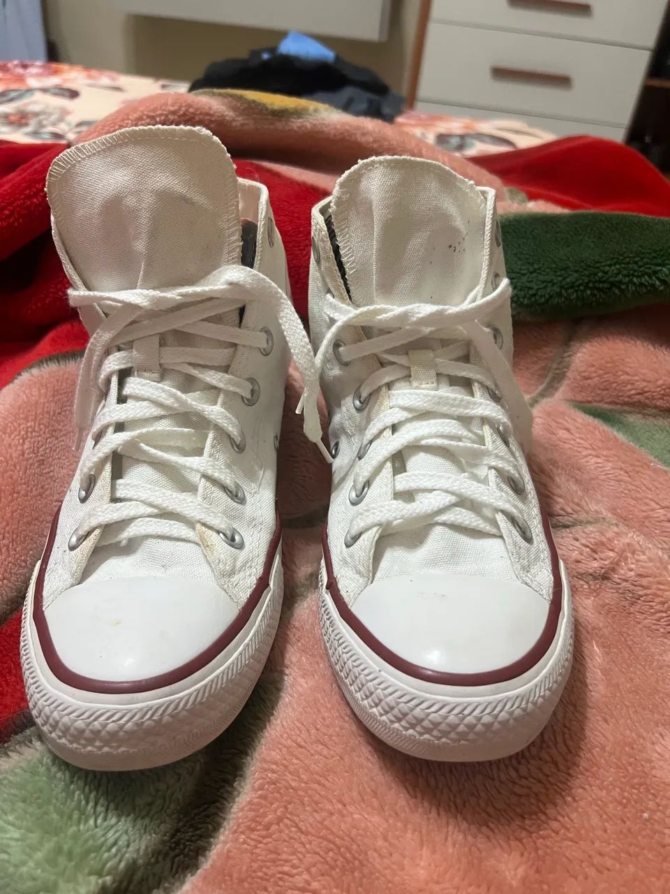 Tênis All Star branco 38 - Foto 2