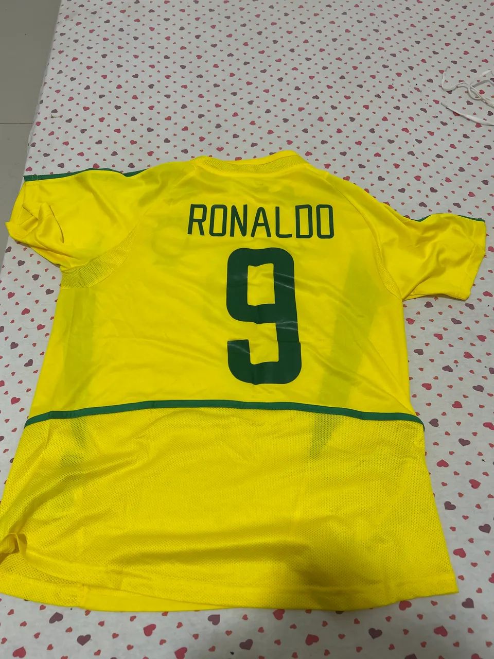Camisa Brasil Ronaldo Retrô