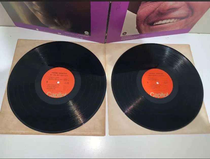 Lp vinil frank sinatra My One and Only Love / Sentimental Journey   - Foto 4