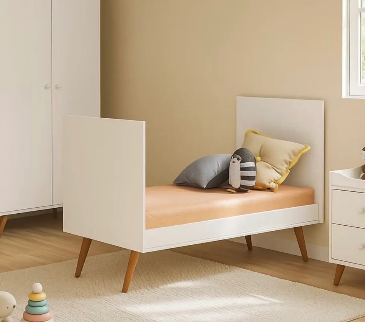Berço mdf + colchão ortobom  - Foto 5