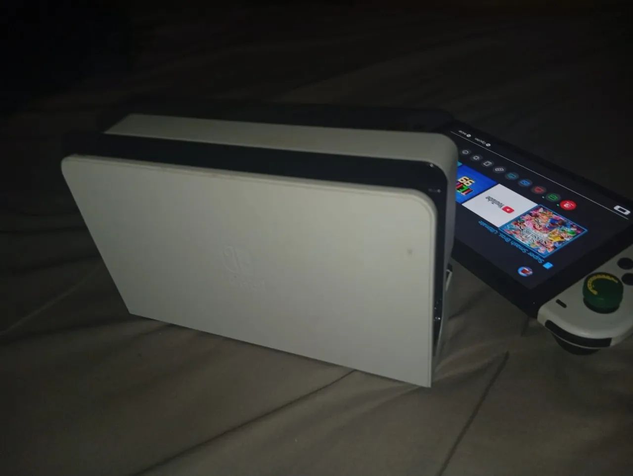 Nintendo switch OLED - COM GRIPS - COM CAIXA - Foto 4