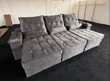 Sofá Morfeu retrátil e Reclinável 2,90m - (Oferta)!! - Foto 3