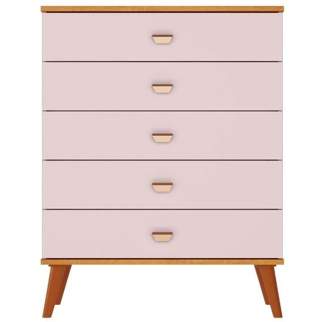 Cômoda infantil Rosa - Foto 2