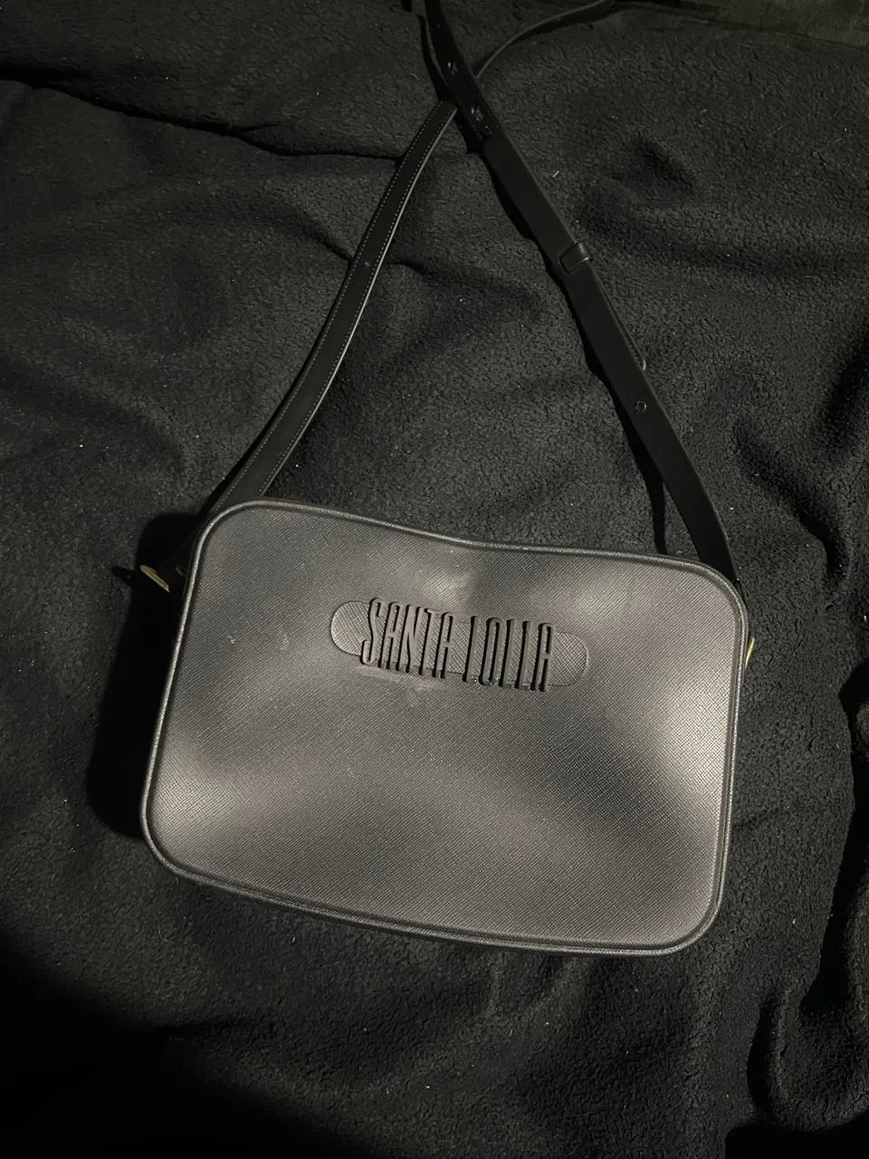 bolsa tipo santa lolla preta