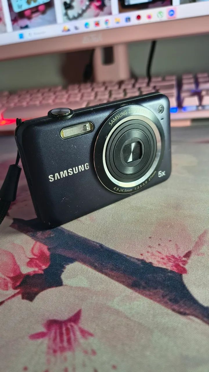 câmera digital samsung es75 14.2mp(completa)