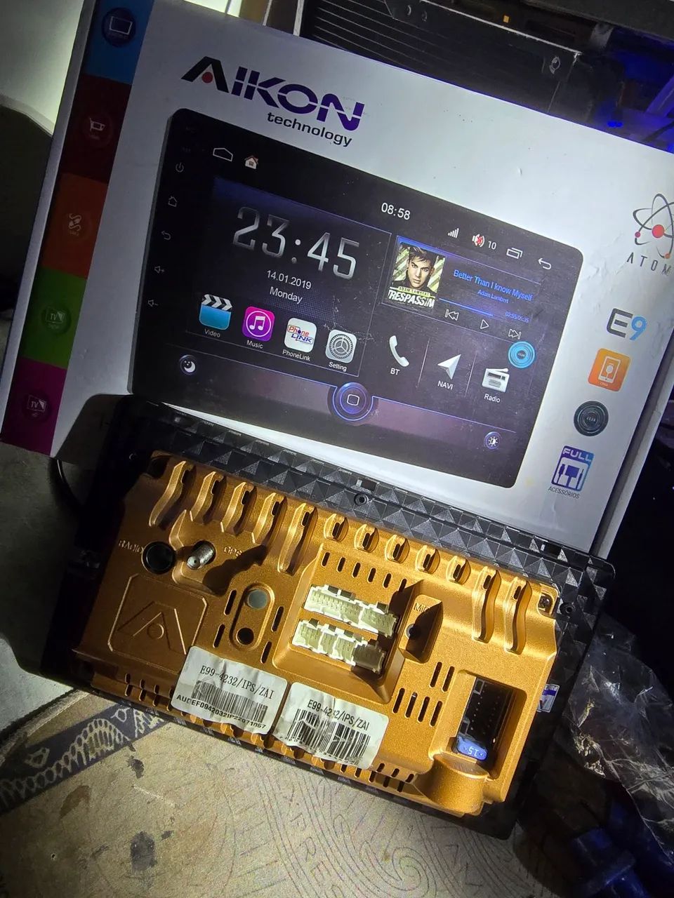 Central Multimídia Aikon i-Cartablet E9 Atom - Foto 2