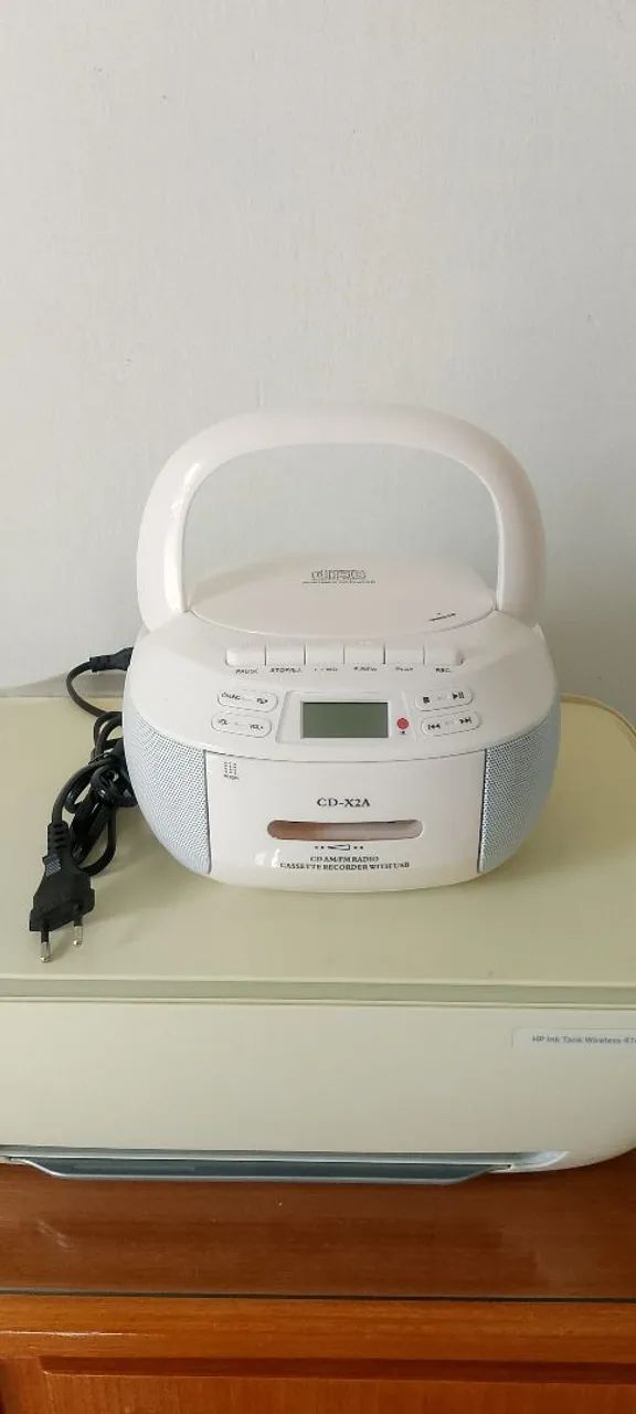 RÁDIO CD/K7 PLAYER