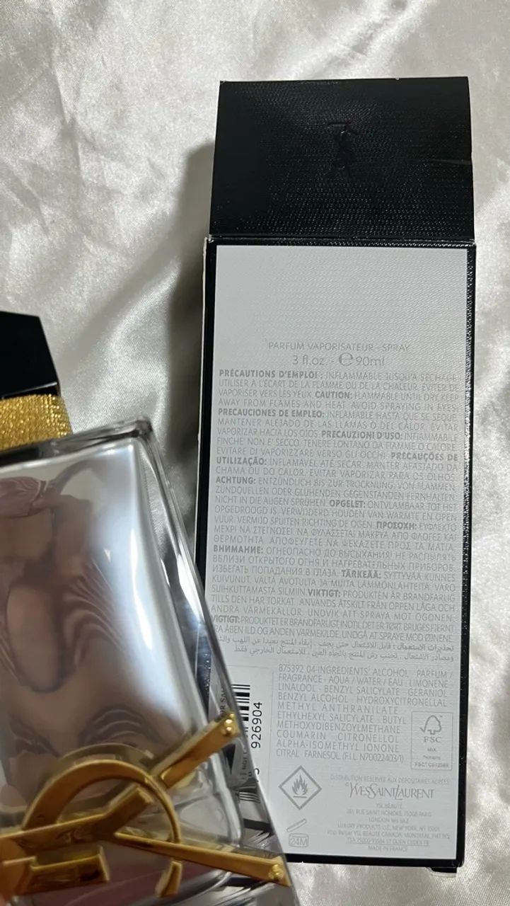 Perfume YSL Libre Eau de Parfum (Original) - Usado Apenas 1 Vez! + Caixa - Foto 2