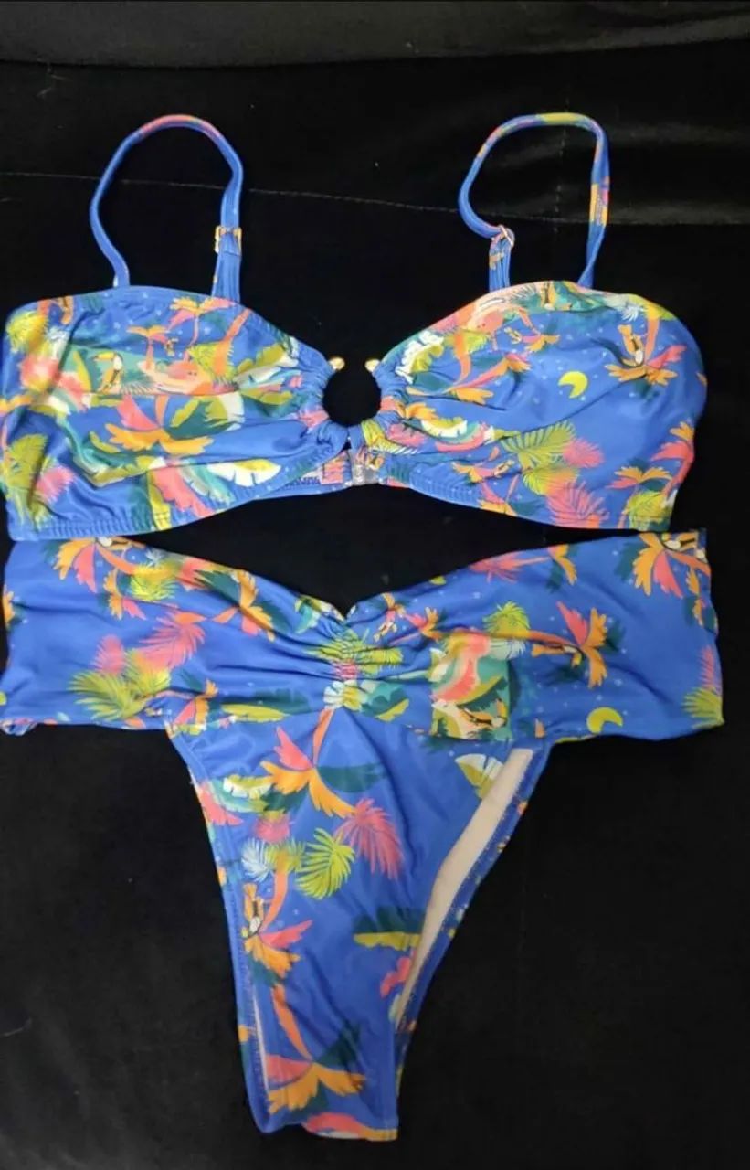 Biquíni de praia Art Bikini estampado - Foto 4