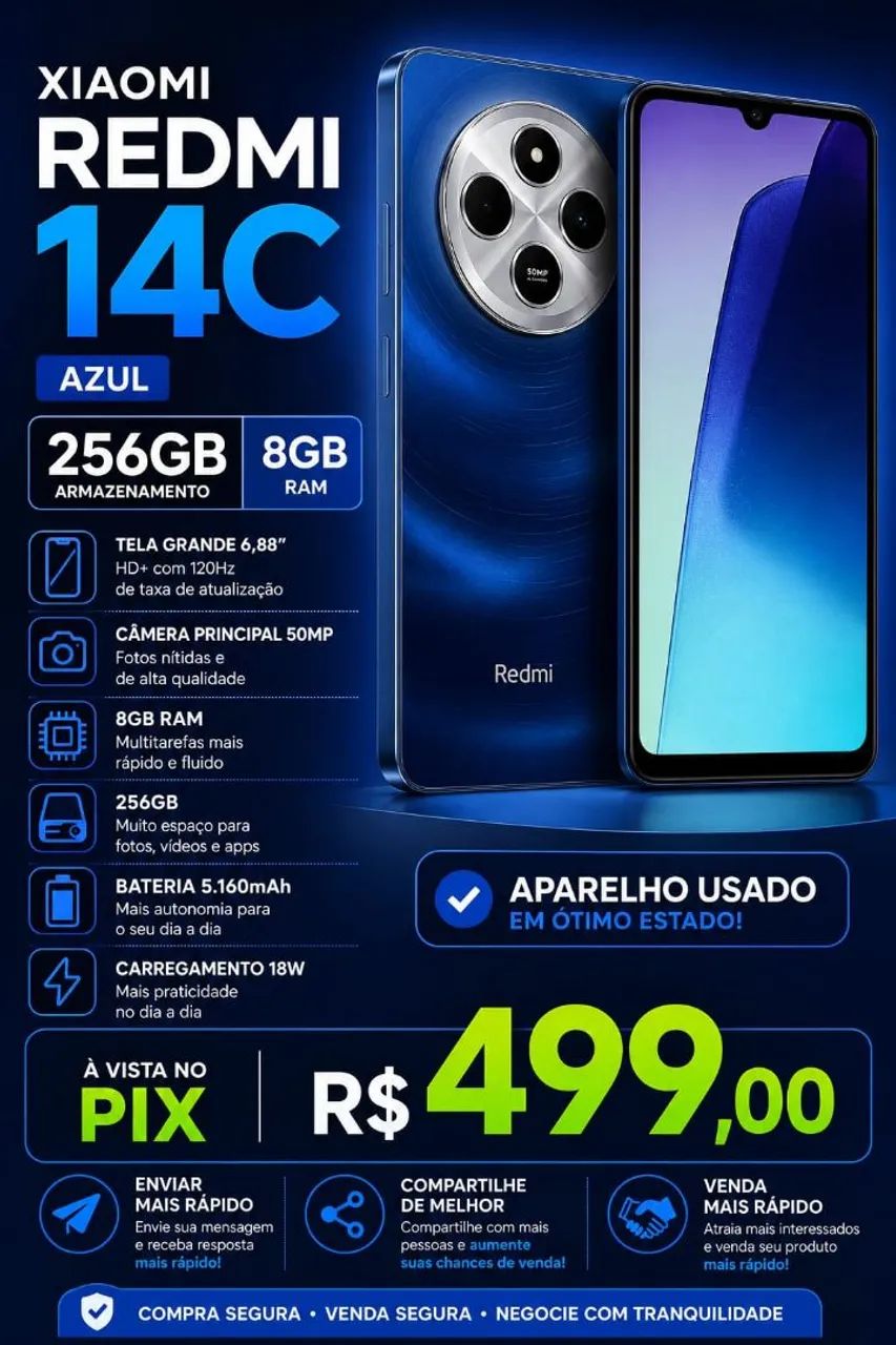 REDMI 14C 256g