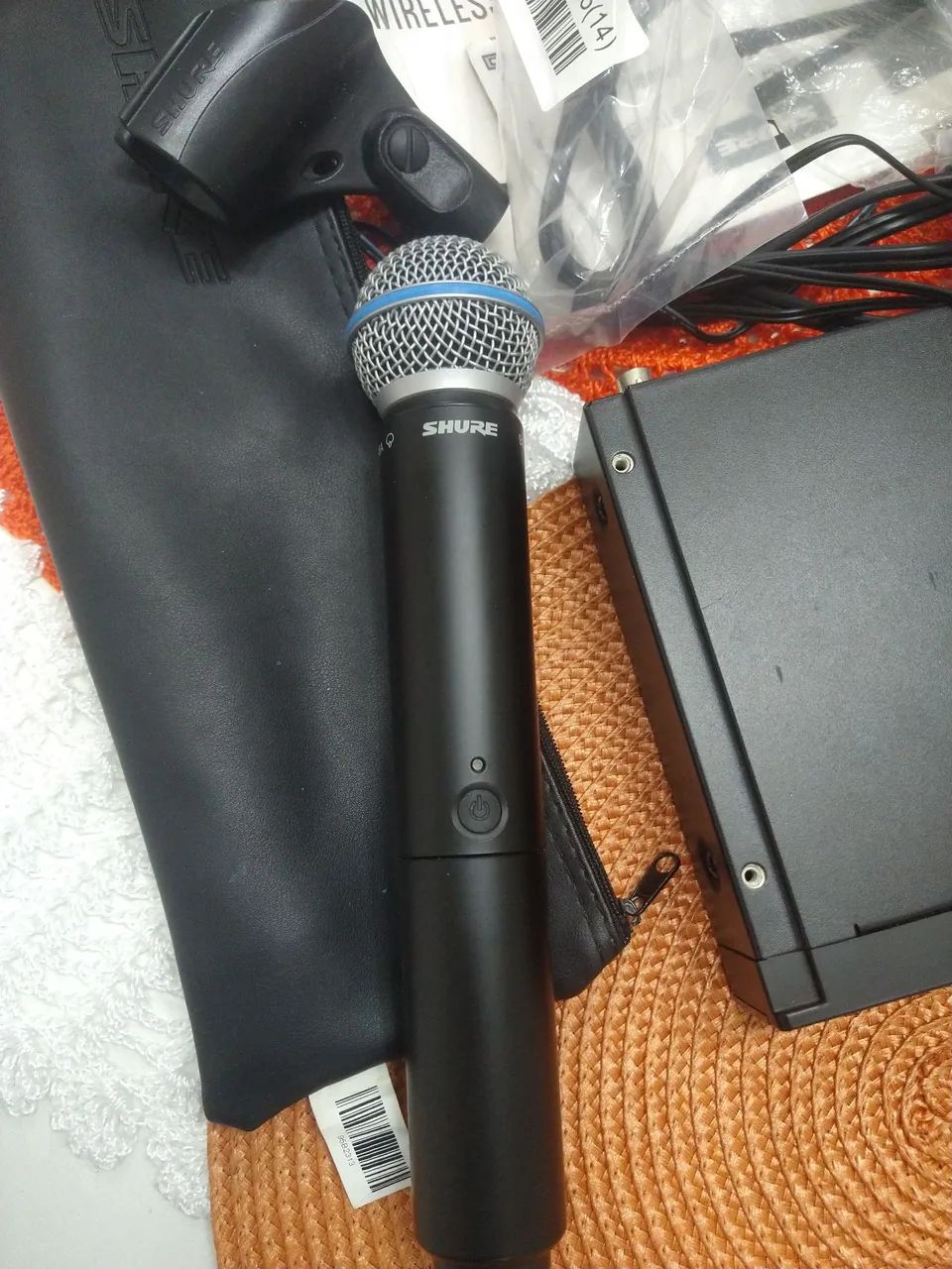 Microfone shure original blx4r beta 58a - Foto 3