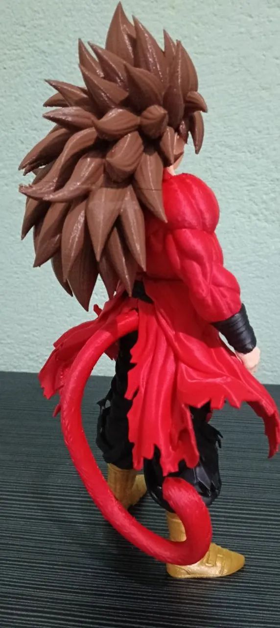 ESTATUETA GOKU SSJ 4 25 CENTÍMETROS  - Foto 5