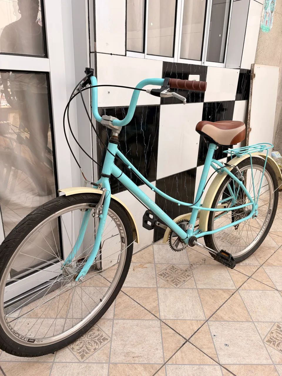 Bicicleta Yamada Ceci Aro 26 Azul Celeste 