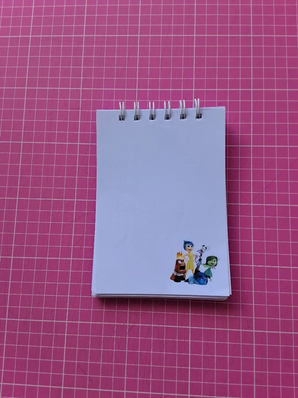 Bloco de Notas Divertida Mente - Capa Flexível (Novo) - Foto 2