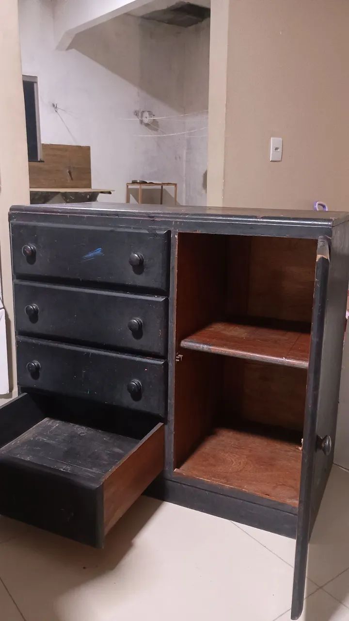 2 Cômodas de madeiras - Foto 5
