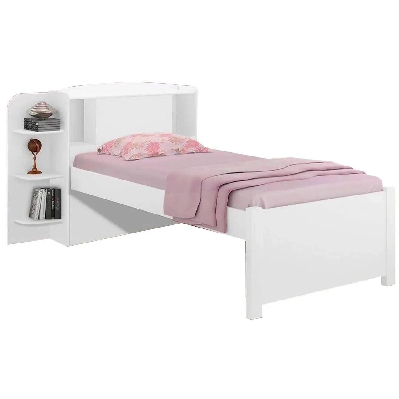 Cama Milenio Solteiro 100% Mdf  / entrega hoje  - Foto 4